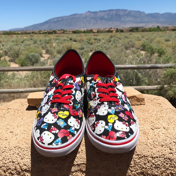 Vans Shoes - Vans Hello Kitty authentic lo pro.